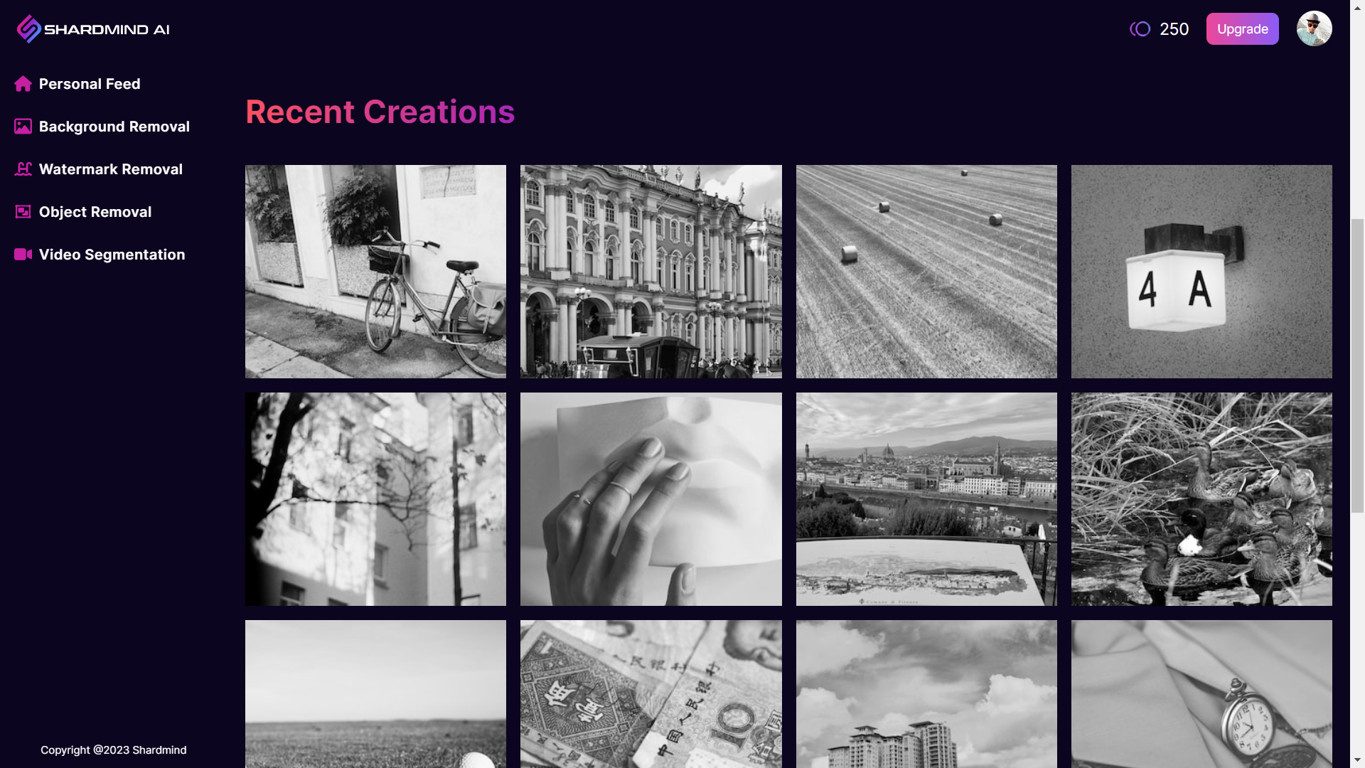 Shardmind AI Creator Platform